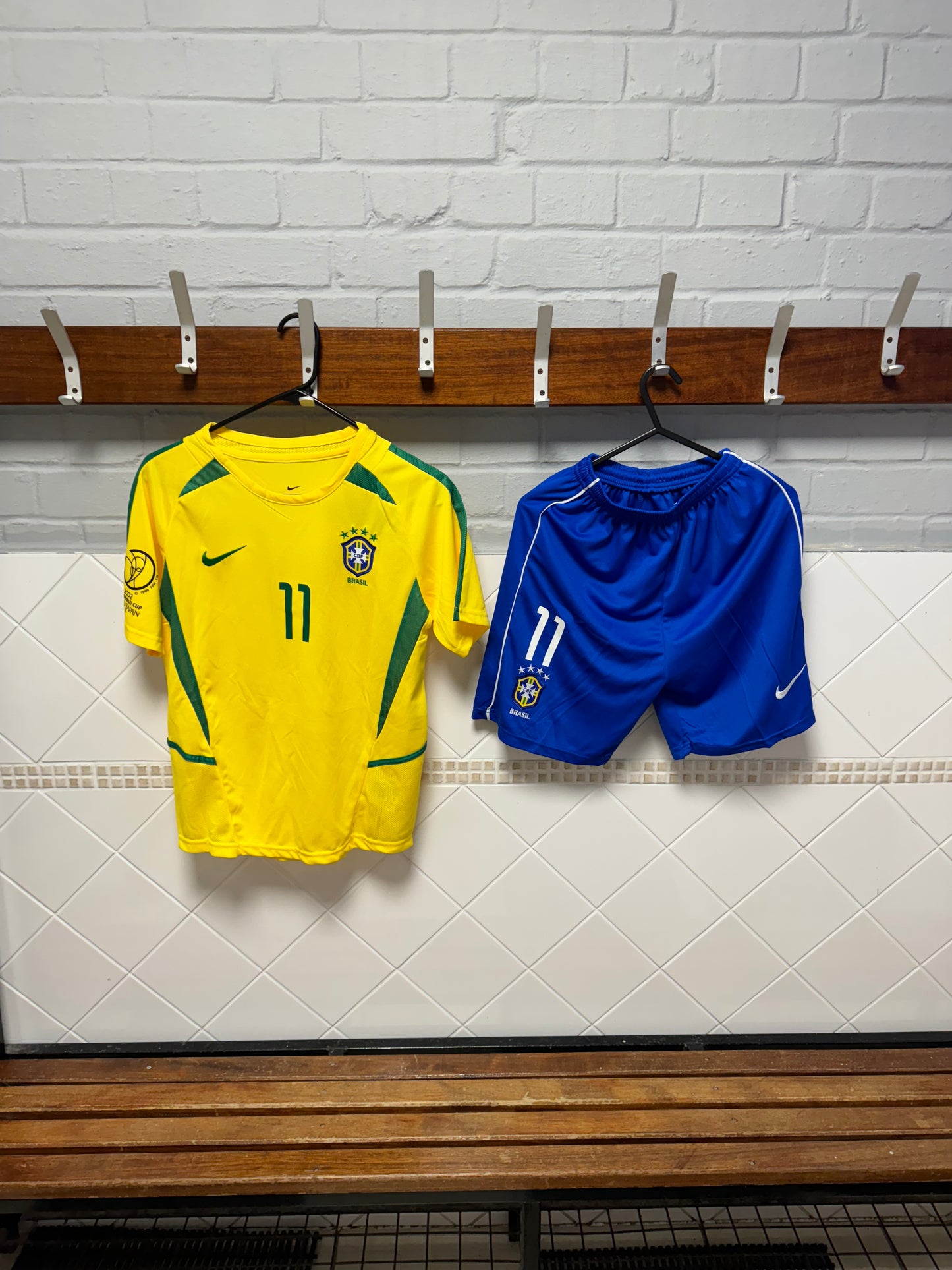 Brazil 2002 Home World Cup Shirt