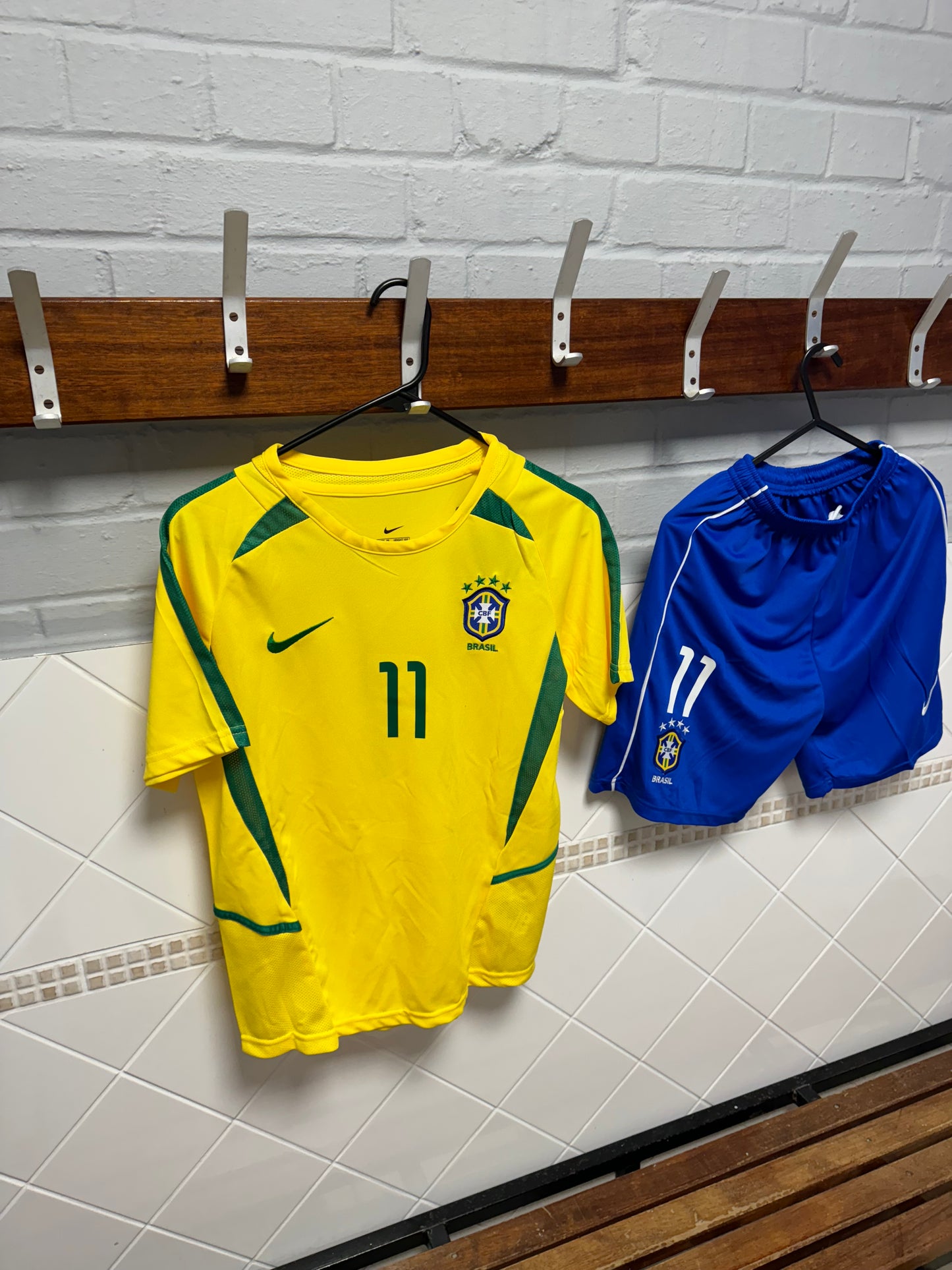 Brazil 2002 Home World Cup Shirt