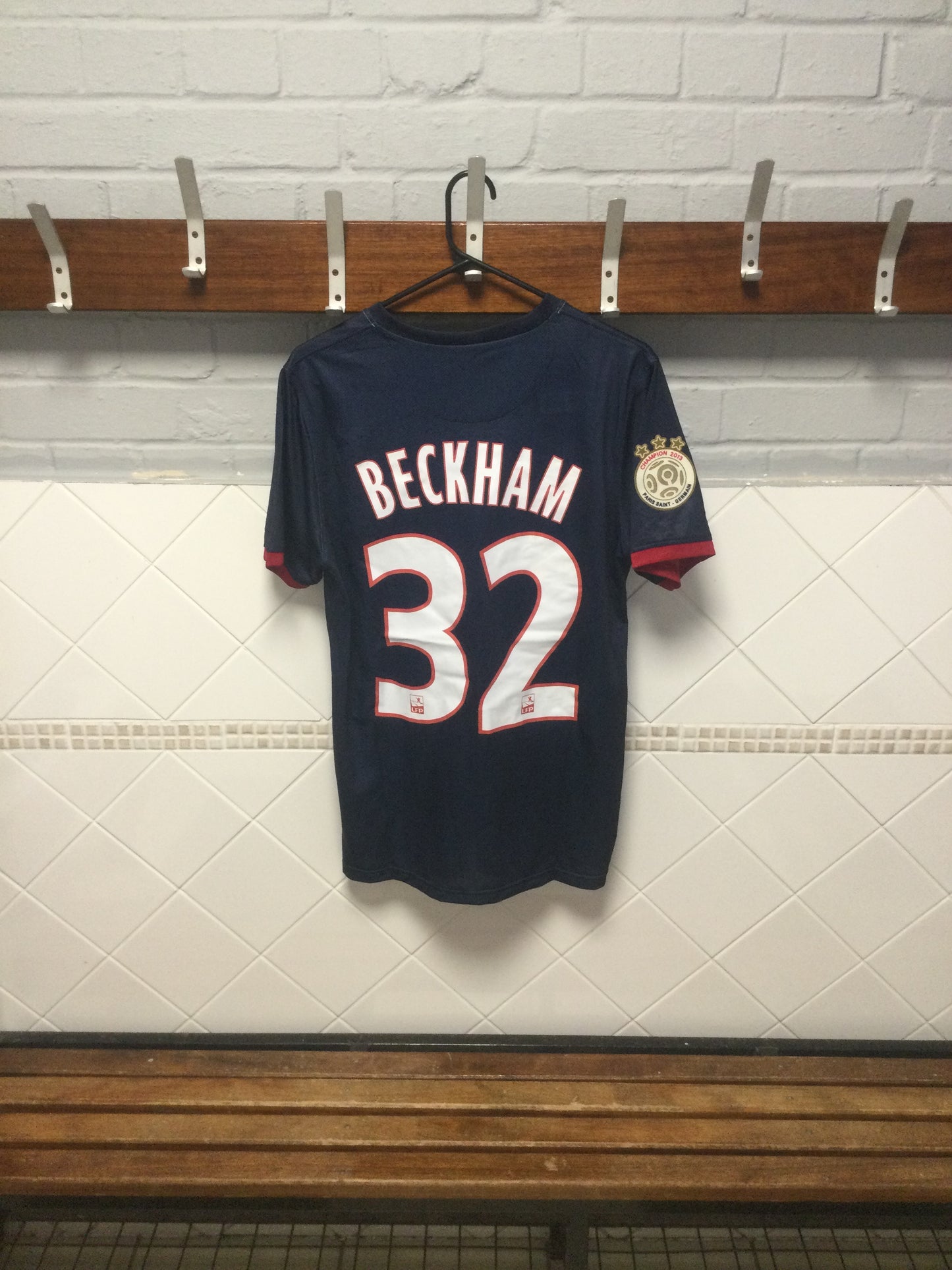 PSG 2013/14 Home Shirt Beckham 32