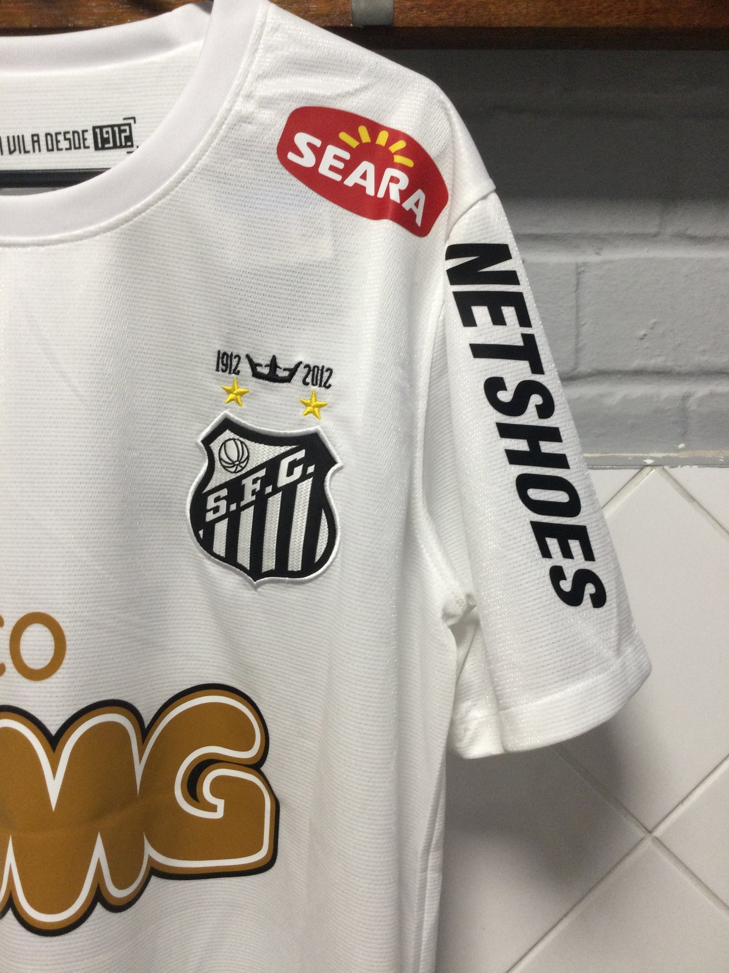 Santos Home Shirt 2011/12 NEYMAR !!