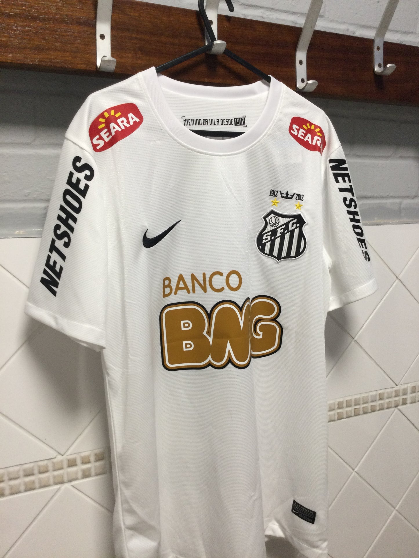 Santos Home Shirt 2011/12 NEYMAR !!